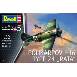Revell  1/32   Polikarpov...