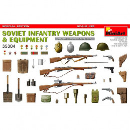 MiniArt   1/35   Soviet Infantry Weapons & Equipment
