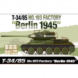 Academy  1/35  T-34/85  NO.183 Factory "Berlin 1945"