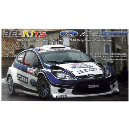 Belkits  1/24  Ford Fiesta S2000 (2010 Rally Monte Carlo Winner)