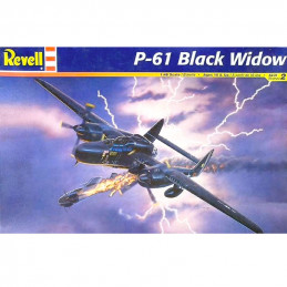 Revell  1/48  P-61  Black...