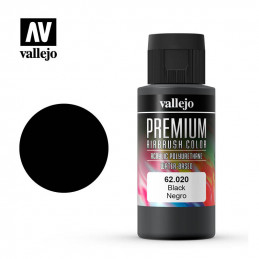 Vallejo Premium  Negre 60ml