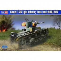 Hobby Boss  1/35 Soviet T-26 Light Infantry Tank Mod. 1936/1937